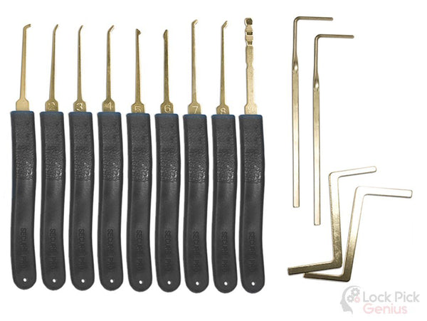 13 Piece Spring Steel Pick Set