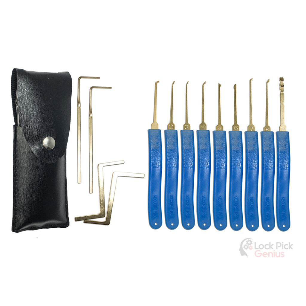 13 Piece Spring Steel Pick Set