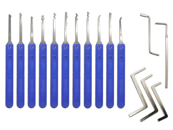 Forenzics™ 13 Piece Lock Pick Set with 1 Practice Lock