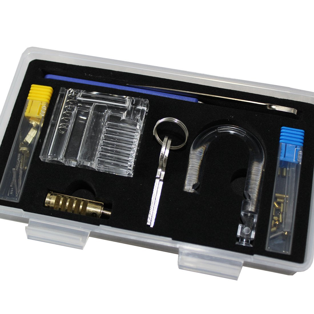 DIY Padlock Kit Displayed in Protective Hardwearing Case with Soft Inners