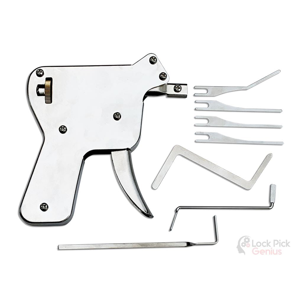7-Piece Lock Pick Gun Set to Practice Lock Picking
