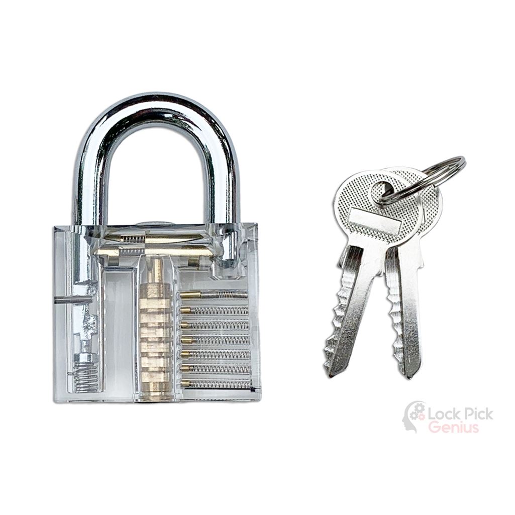 LOCKSMITH'S CHALLENGE – Transparent Pin Tumbler Lock