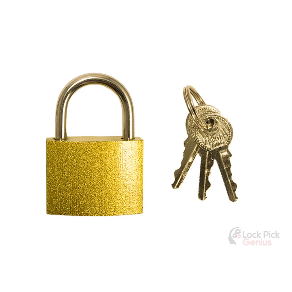 Tumbler Padlock for Real Lock Pick Practice